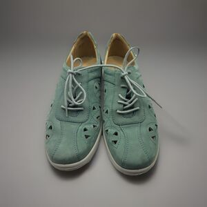 Hotter Comfort Shoes Womens Size 11 Leather Suede
